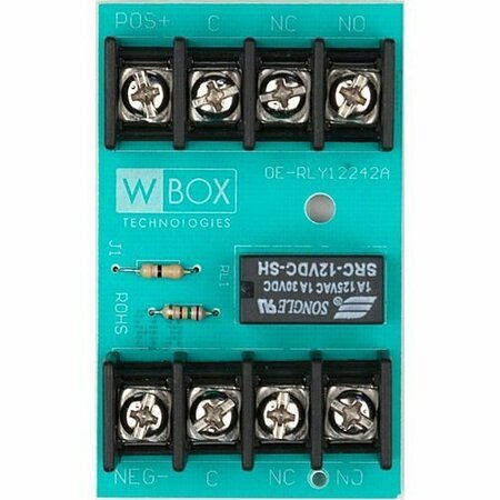 W BOX RELAY 12 OR 24VDC  At 2A DPD 0E-RLY12242A